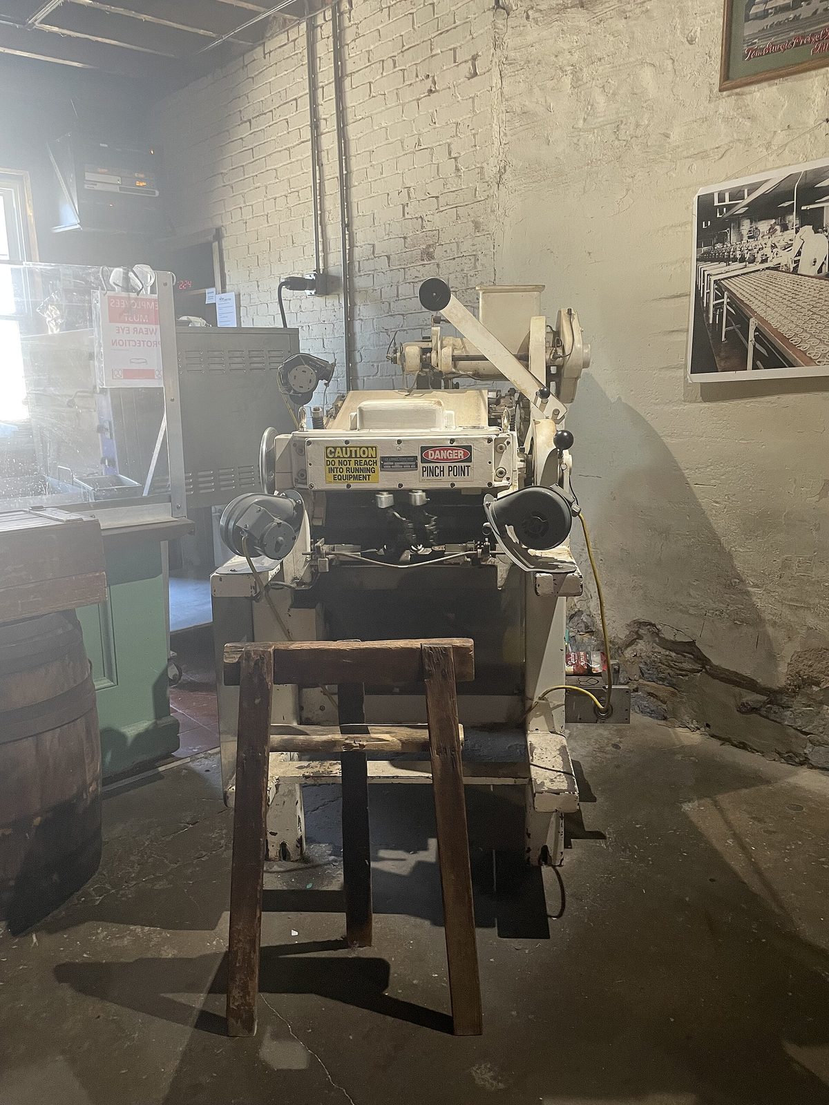 Pretzel machine first used in 1950’s