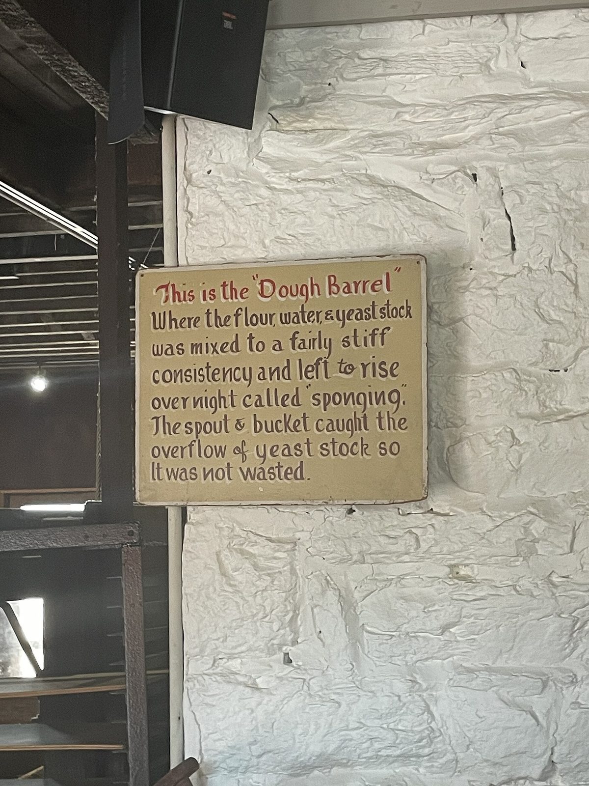 Dough Barrel Info