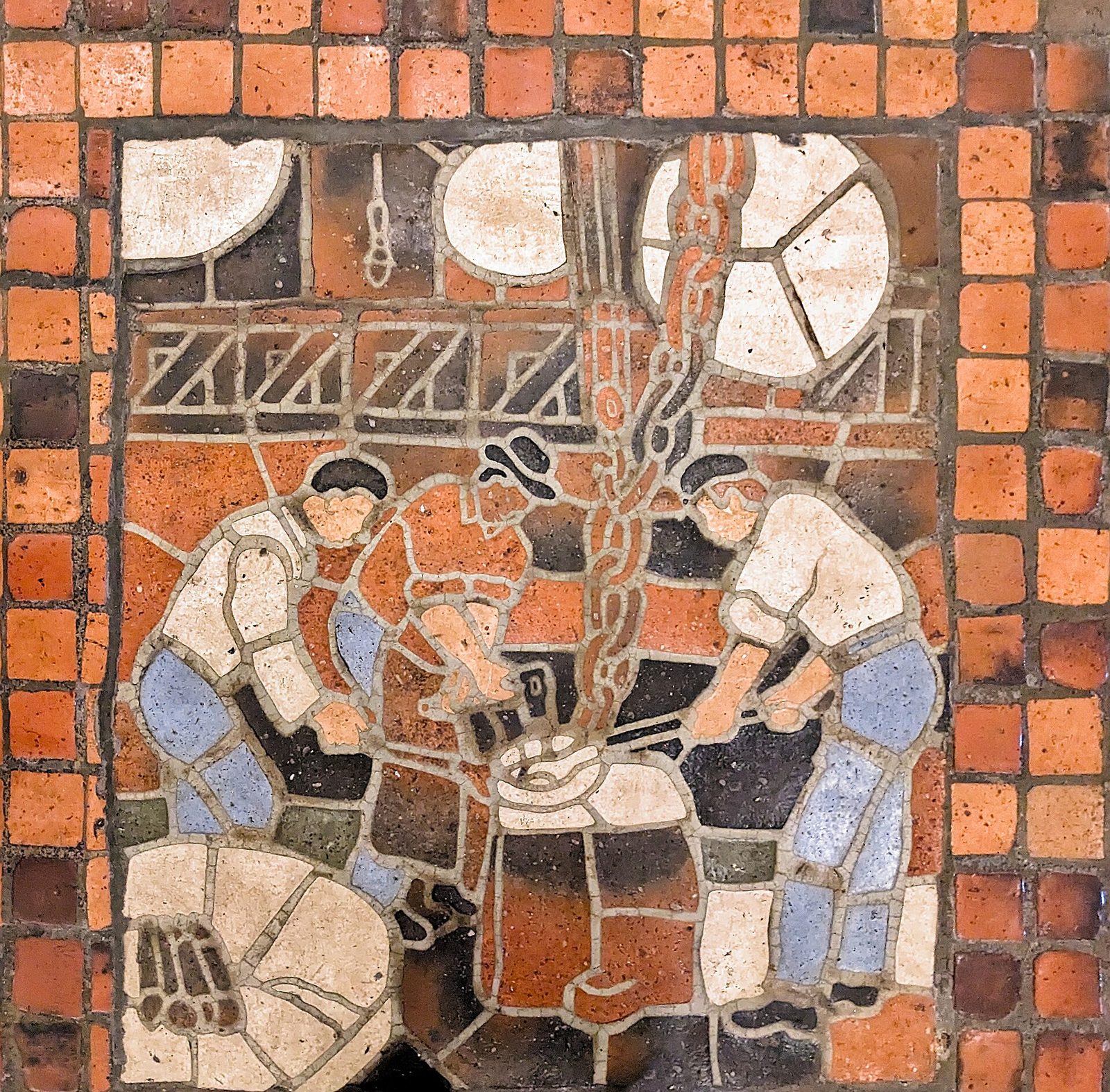 Pennsylvania State Capitol Floor Mercer Tile 001