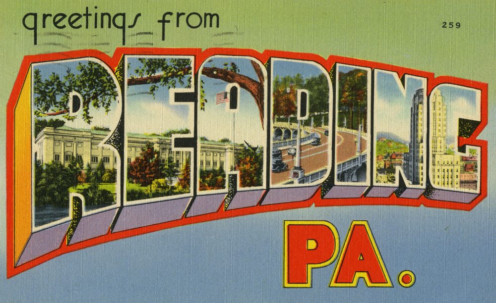 Greetings from Reading, Pennsylvania - Large Letter Postcard (4237808306)